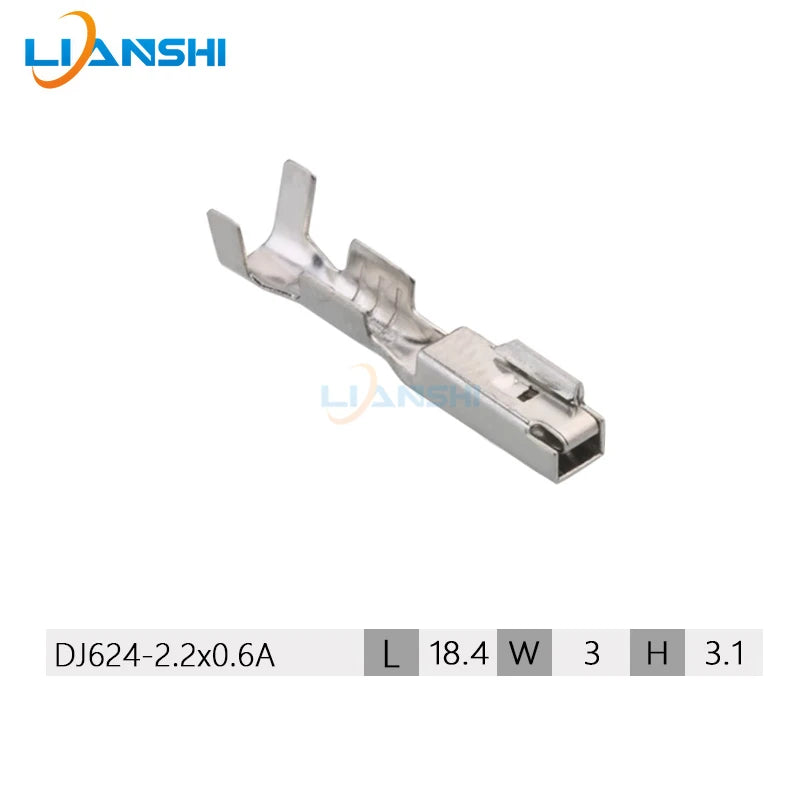 100pcs 8240-0263 0264 Automotive ignition coil plug terminal DJ624-2.2×0.6A