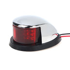 Red&Green Boat Lights 12V LED Bow Navigation Boat Light Red Green Sailing Signal Light for Marine For Boat Yacht Warning Light