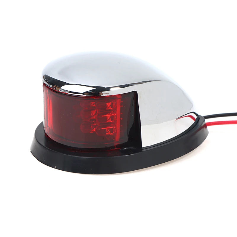 Red&Green Boat Lights 12V LED Bow Navigation Boat Light Red Green Sailing Signal Light for Marine For Boat Yacht Warning Light
