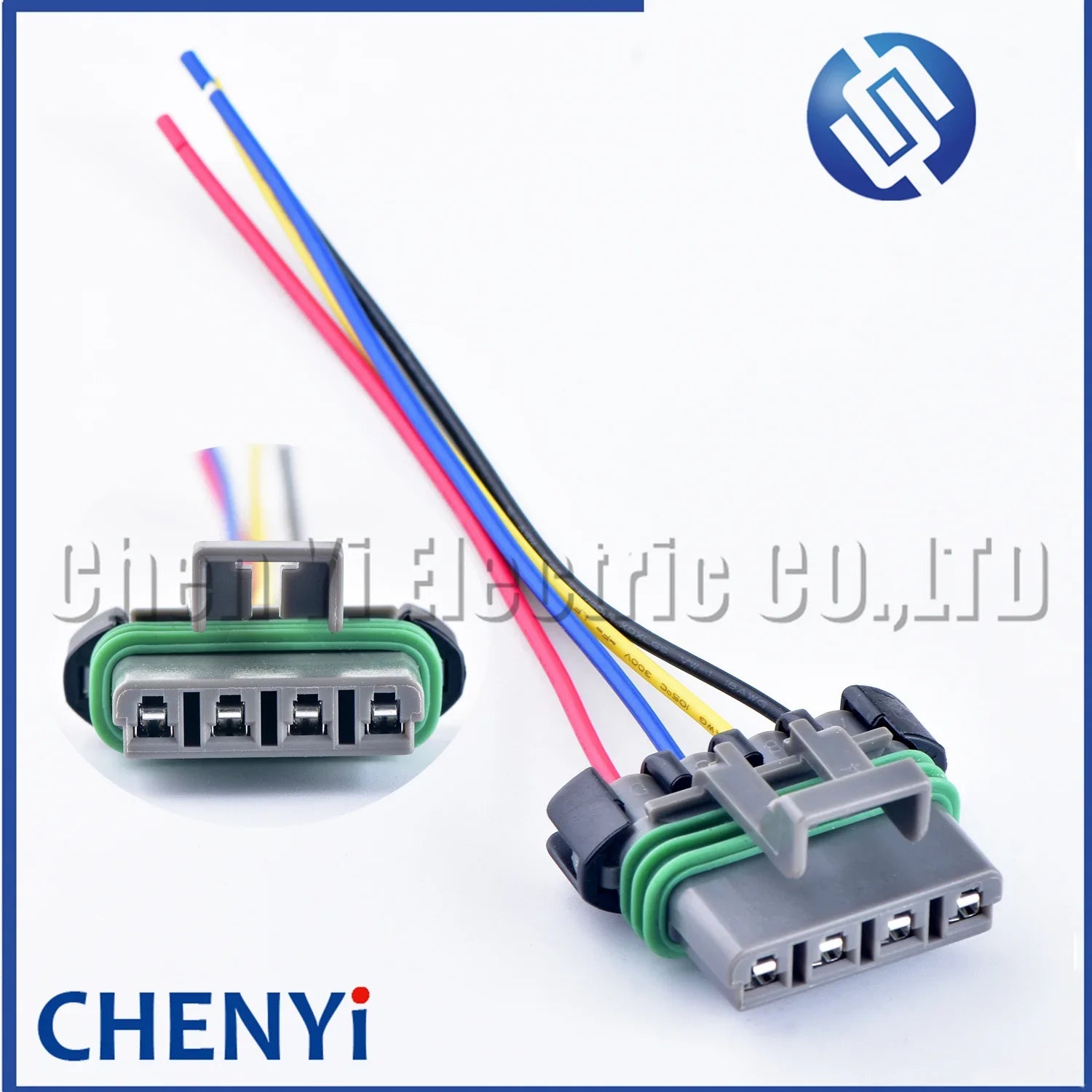 4 Pin Automobile connector Metri-Pack 280 Series Blower Motor Resistor Plug 12129600 12129565 15306069 For GM Buick Regal
