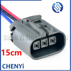 3 Pin Female or Male Automotive Ignition Coil Plug Car O2 Oxygen Sensor Connector Socket 7223-1834-40 7122-1834-40 For Nissan