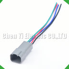 4-Pin Wire Harness female Waterproof Connector Automotive Electrical Harness pigtail
