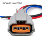 1 Set 3 Pin PU465-03127 PU475-0 Car Ignition Coil High Voltage Pack Electrical Connector Wire Harness for Mitsubishi