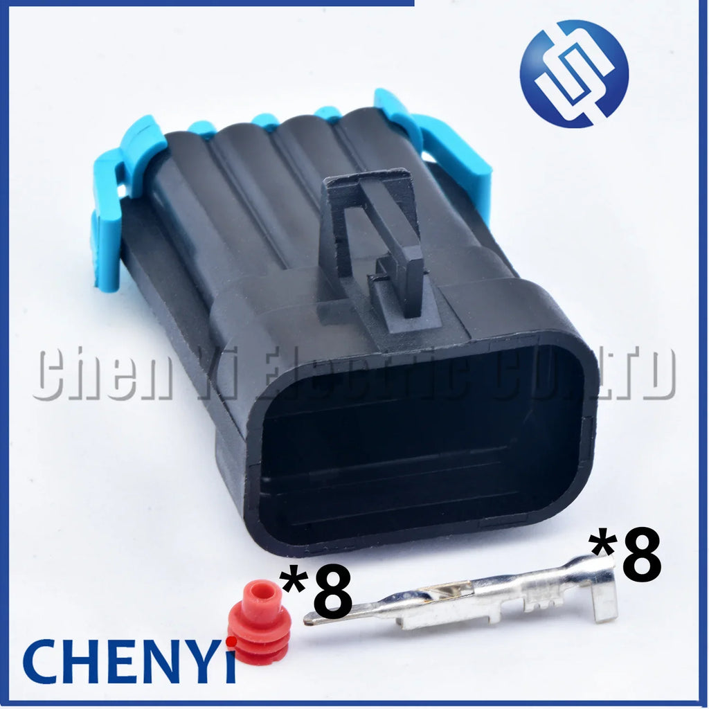 8 Pin 1.5 Series Female or male Automotive waterproof connector plug socket 12047931 12047937 15326423 1121700815BA001
