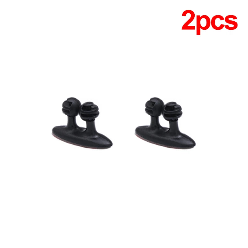 Car Cable Manager Hook Clasp Clamp Universal Auto Interior Dashboard Phone Charger Cable Holder Headphone Line Organizer Tools