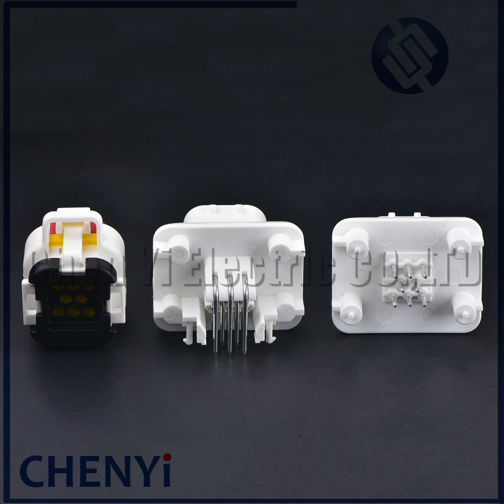 White 8 Pin Male or Female Waterproof Automotive ECU Connector EPEC PCB Wire harness plug 776286-2 776276-2 776280-2 With Pins