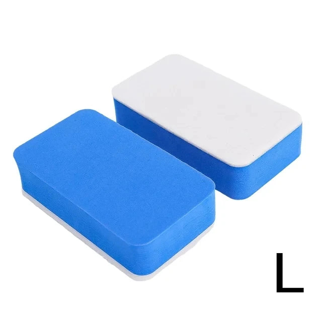 Car Glass Oil Film Cleaning Sponge Wiper Polishing Sponges Car Windshield Wool Felt Brush Oil Dusty Removal Tools Accessories
