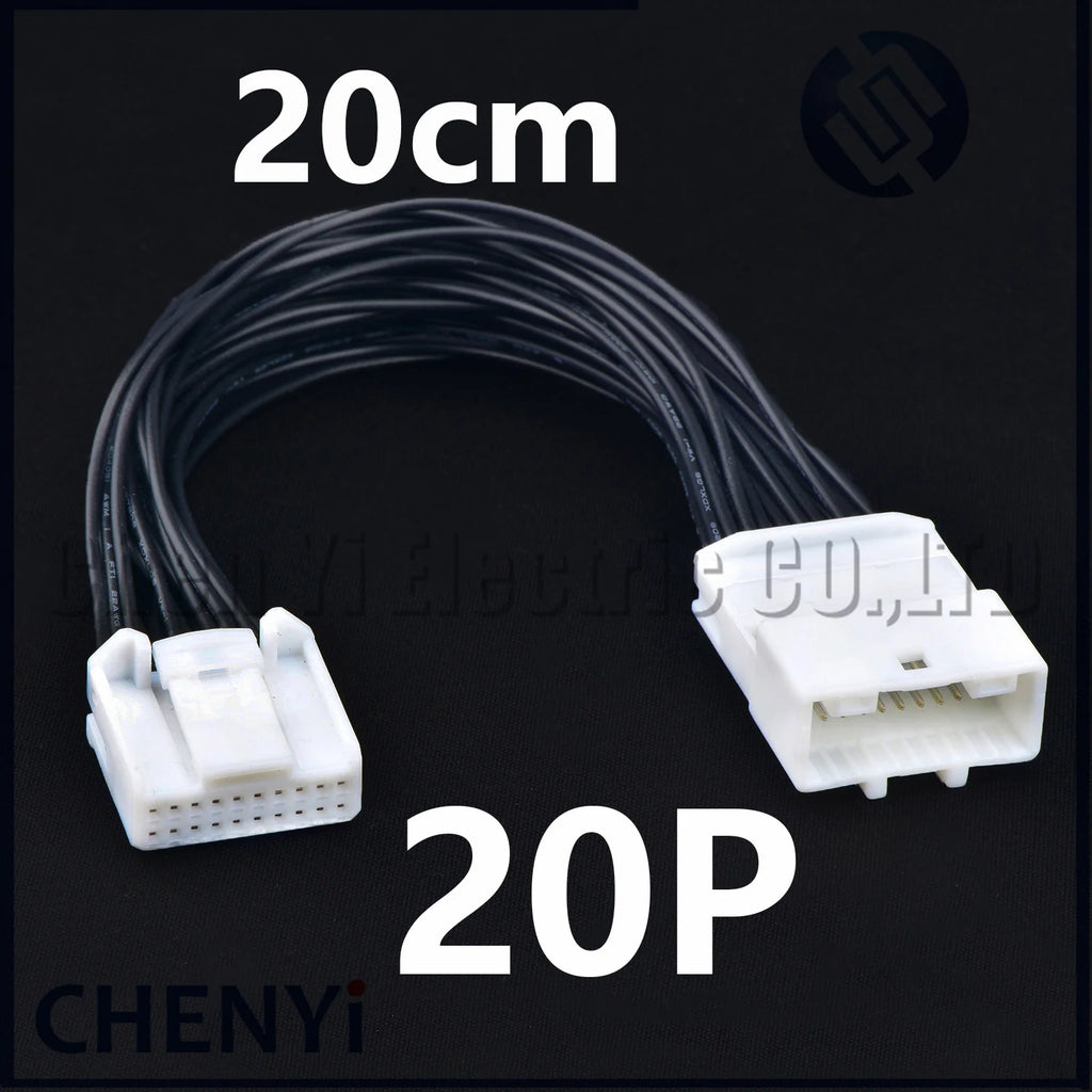 20 Pin Auto Car CD Player Wire Connector Audio vehicle Wire harness Plug 1473750-1 1473807-1 For Toyota Nissan
