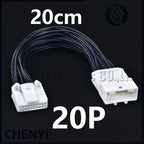 20 Pin Auto Car CD Player Wire Connector Audio vehicle Wire harness Plug 1473750-1 1473807-1 For Toyota Nissan