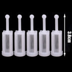 Car Paint Spray Gun Filter Replaceable Nylon Fine Mesh Filters Anti Clogging Paint Feed Nozzle for Automotive Detailing Graffiti