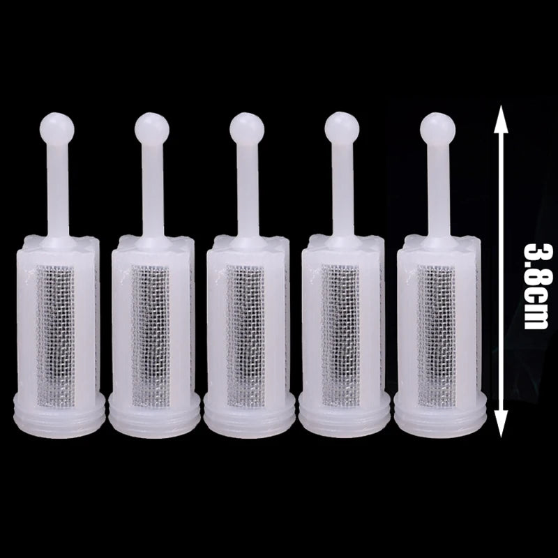 Nylon Fine Mesh Filter for Car Paint Spray Gun Replaceable Part Prevent Clogging Paint Feed Sprayer for Auto Styling Graffiti