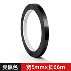 PVC Car Edge Protector Sticker Universal Fit for Automotive Window Trim and Side Molding DIY Bodywork Decoration Black Line Tape