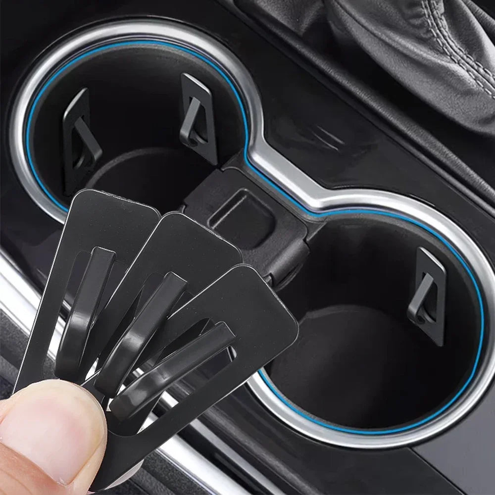 Car Cup Limiter Coaster Stabilizer Restrictor 3 PCS Cupholder Insert Water Bottle Stabilizers Non-Slip Cup Slot Limiter Amagi