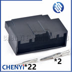 24 Pin Car Navigation Speaker CD player radio gateway controller plug WPT-1440 7287-2047-30 C240A FU2Z-14S411-ALA C-max For Ford