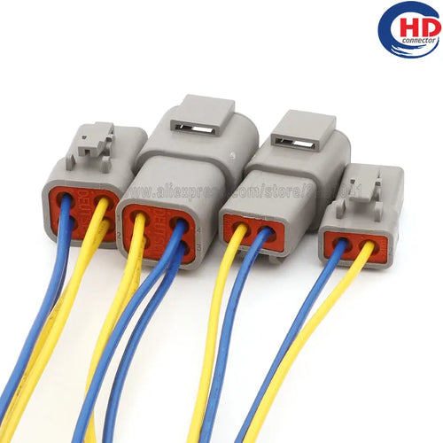 1 set cable wire harness connector housing plug connector DTP04-4P ATP04-4P DTP06-4S ATP06-4S DTP06-2S DTP04-2P