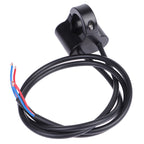 7/8" 22mm Aluminum Alloy 12V Motorcycle Handlebar Control Switch Dual Button Control Headlight Flasher Speaker Switch 2 Choice