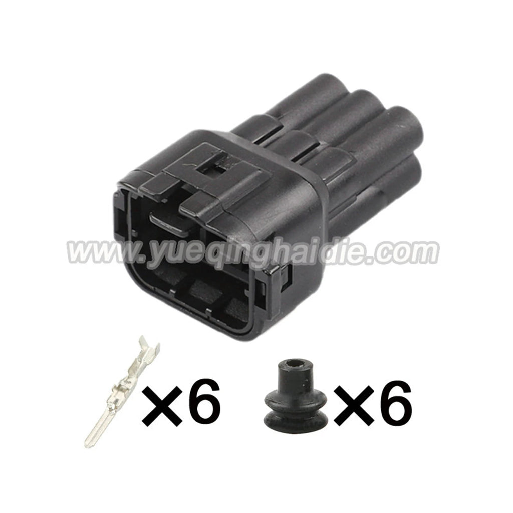 AMP 6Pin Connector Waterproof 2.2mm Male Female Connector Automotive Wiring Harness Cable Socket for Toyota 6189-6171 6180-6181