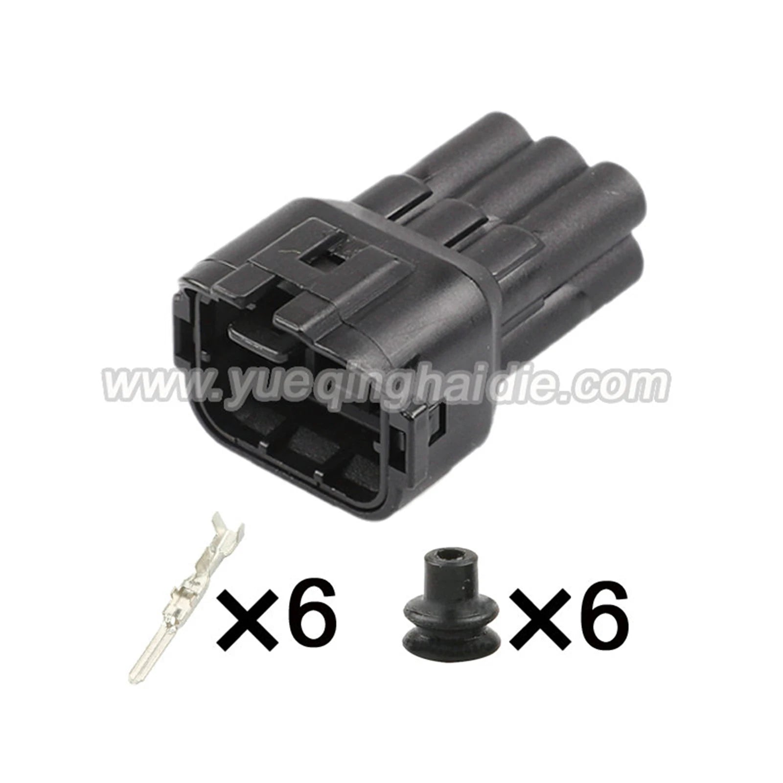 AMP 6Pin Connector Waterproof 2.2mm Male Female Connector Automotive Wiring Harness Cable Socket for Toyota 6189-6171 6180-6181