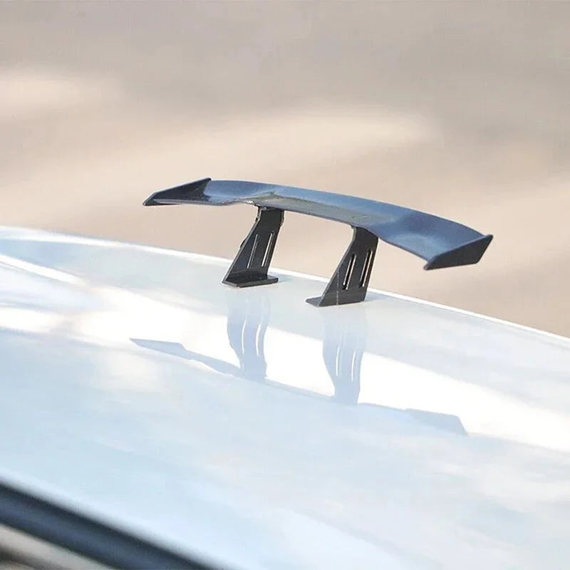 Mini Tail Fins For Cars Decoration Vehicle Exterior Retrofit Parts Racing Sport Style Universal Decorative Spoiler Wing