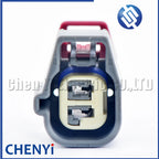 2 Pin Automobile waterproof connector Washer Fluid Level Sensor Wire harness plug 7283-6434-40 68350809AA For Jeep compass
