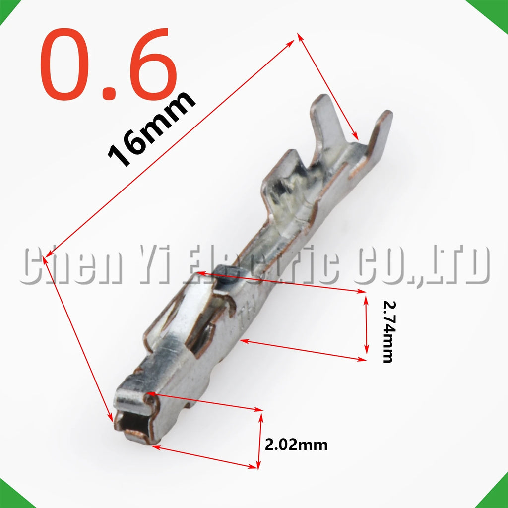 Auto Connector Female Crimp 1674742-1 1123343-1 Sheath Automotive Connectors harness