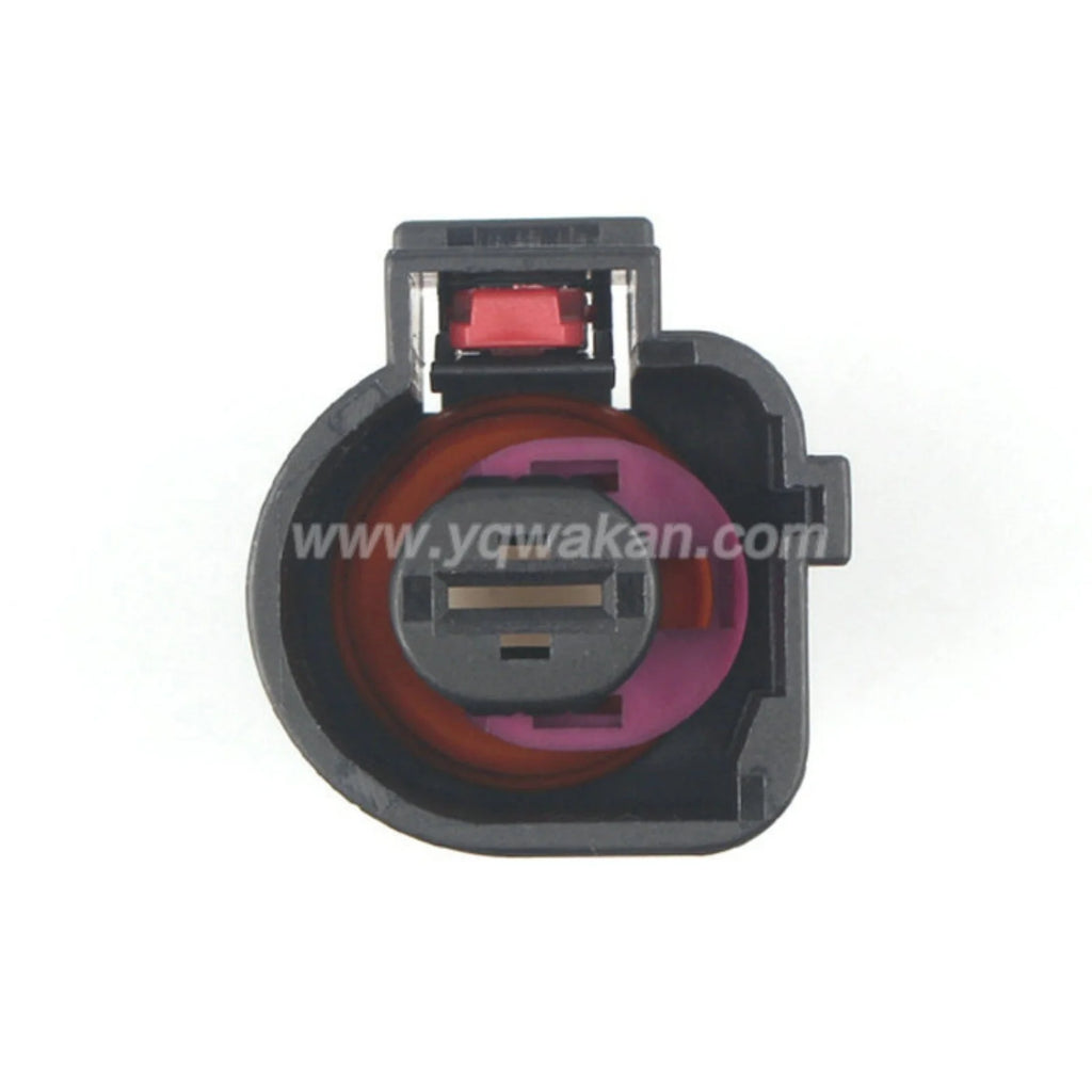 1-Pin Connectors Waterproof 6.3mm Female Connectors Automotive Wiring Harness Cable Plug for Magotan 1K0973751