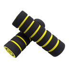 4pcs Universal Grip Comfort Sponge Foam Handle Bar Motorcycle Dirt Bike E-bike Grip Cover Non-slip Soft Handlebar Bicycle Part