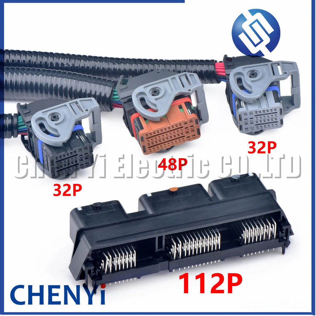 32 Pin 48 Pin ECU DCU OH6 Engine Computer Board Connector Cable Harness Plug 64319-1211 64319-3219 For Nissan Peugeot Citroen