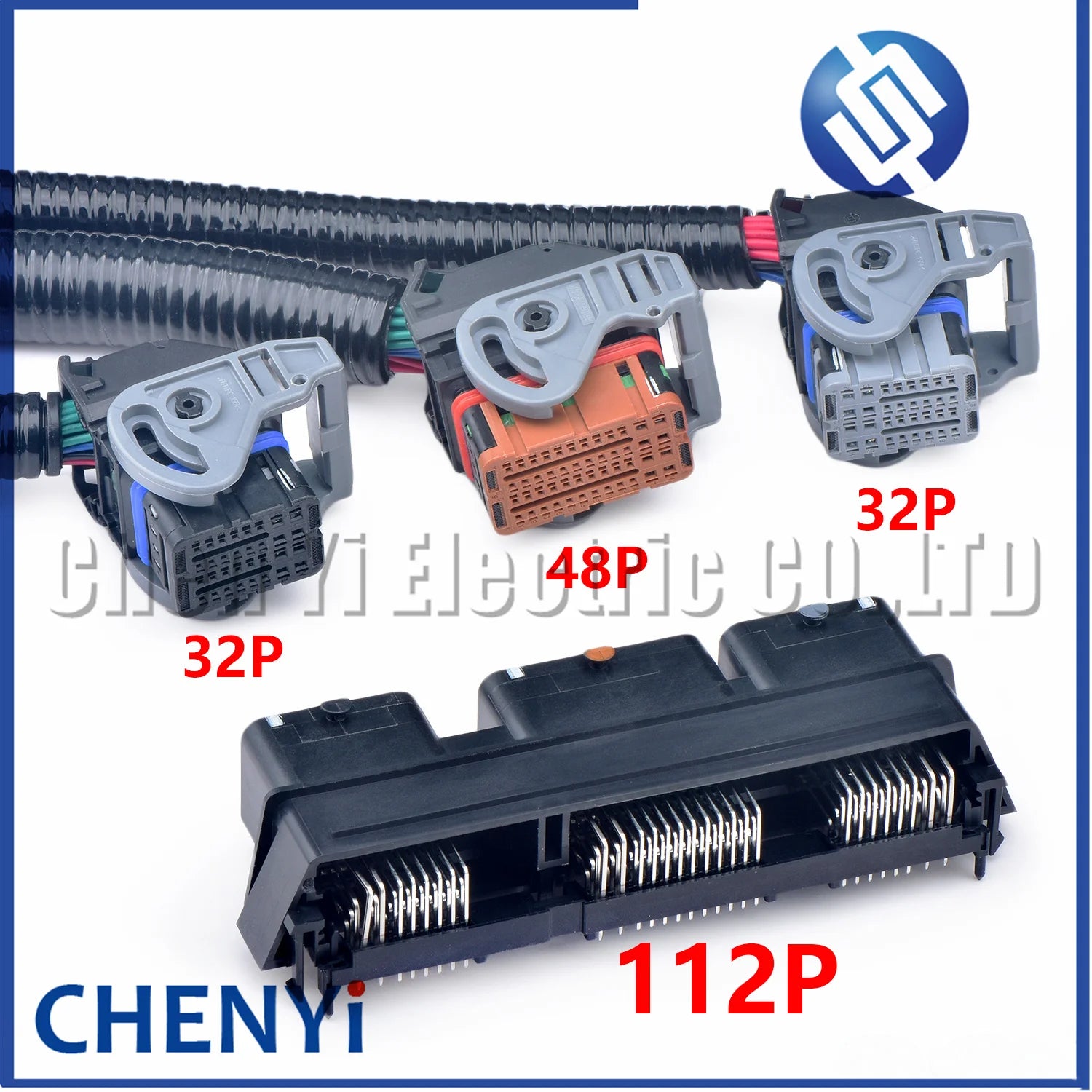 32 Pin 48 Pin ECU DCU OH6 Engine Computer Board Connector Cable Harness Plug 64319-1211 64319-3219 For Nissan Peugeot Citroen