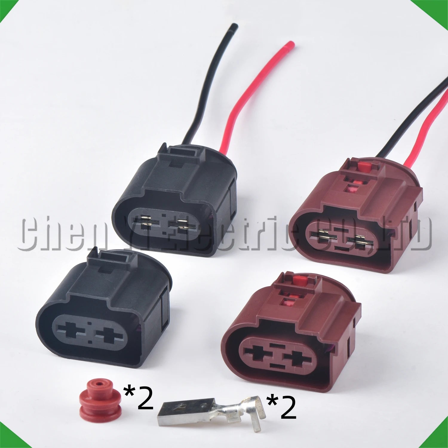 2-Pin Wire Harness Harness waterproof connector Power harness 1K0971955