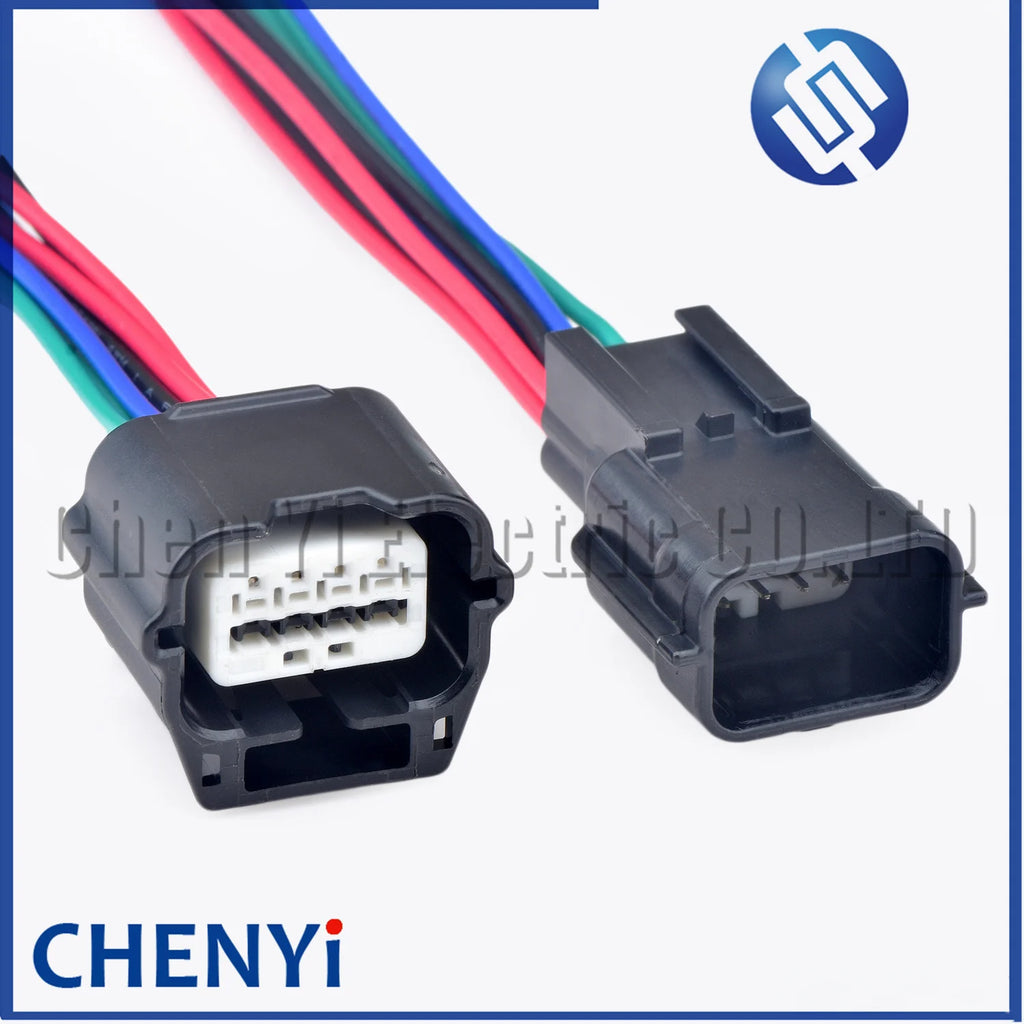 8 Pin Auto waterproof connector Bumper parking sensor Reverse radar harness plug 7282-8855-30 7283-8855-30 For Nissan Toyota