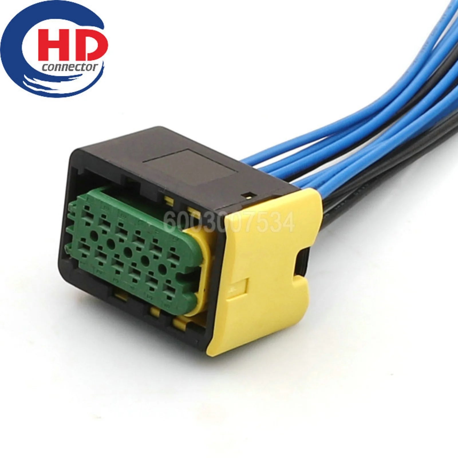 12 Pin Connector Waterproof 1.5mm Series Female Connector Motorcycle Electrical Harnesses Wiring Harness 3-1703639-1