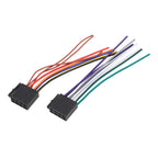 Universal Car Stereo Radio ISO Cable Adapter ABS Male Plug To Female Connector Wiring Harness