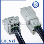 6 Pin Auto Reversing Radar Probe connector Eye Rear View Camera Wire harness plug 90980-12790 90980-12A80 6189-7065 For Toyota
