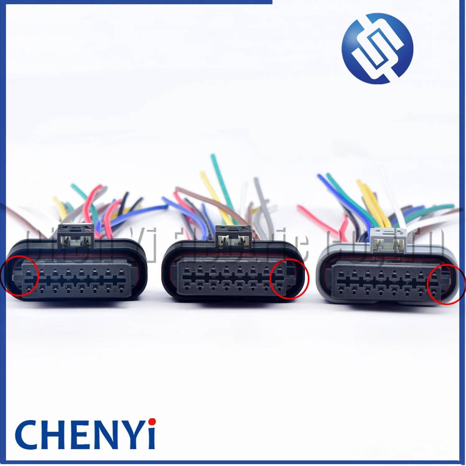 16 Pin Car Reversing Radar ACC Electric Wire harness plug A0001532222 805-587-542 805-587-541 805-588-571 807-445 805-587