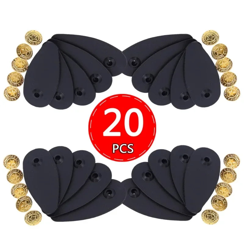 Car Mat Fixing Buckles Carpet Clips Fixing Grips Clamps Floor Holders Car Fastener Clips Anti Skid Fastener Retainer Resistant