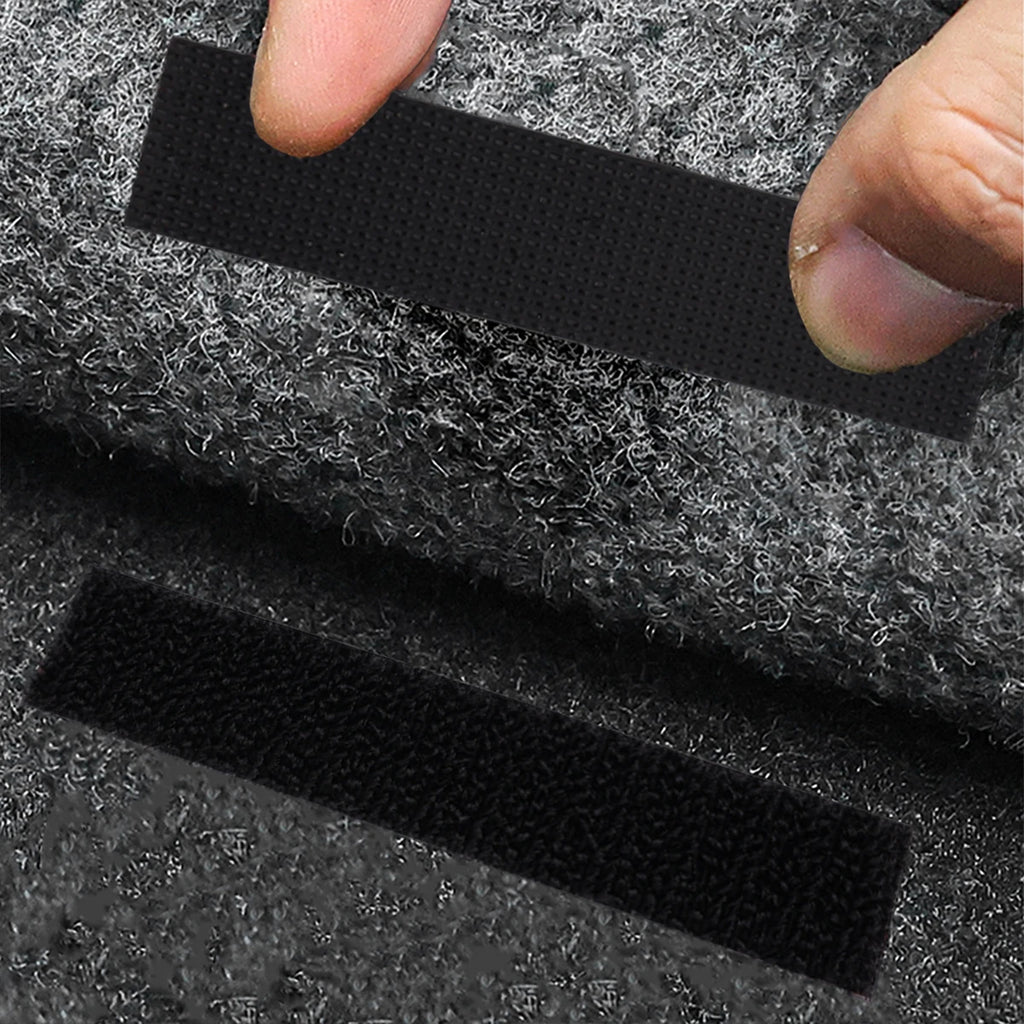 New Carpet Fixing Stickers Double Faced High Adhesive Car Carpet Fixed Patches Home Floor Foot Mats Anti Skid Grip Tapes 2/50pcs