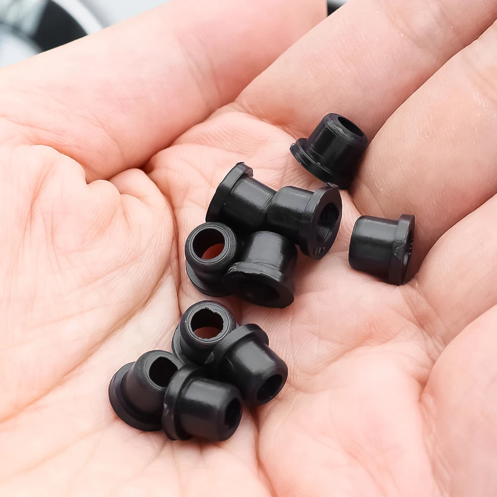 For BMW Logo Hole PVC Plugs Car Hood Logo Trunk Emblem Grommet Holder Clip for BMW E32 E34 E36 E38 E39 E46 E60 E66 E90 2-20PCS