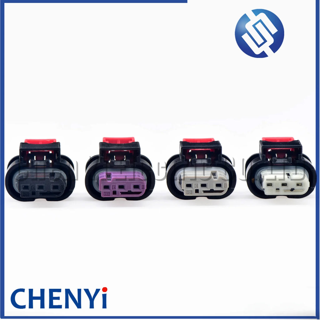3 Pin Auto waterproof connector Car reversing radar Parking Sensor harness plug 35126369 35126370 35320846 35126372