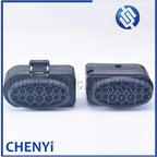 1 set 14 Pin LED light lamp wire socket automotive waterproof connector 1.5/2.8 wiring connector 3C0973737 3C0973837 6189-7103