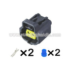 2PIN Connector Waterproof 1.8mm Male Female Water Temperature Sensor Plug Connectors Cable Socket For Toyota 184154-1 178390-2