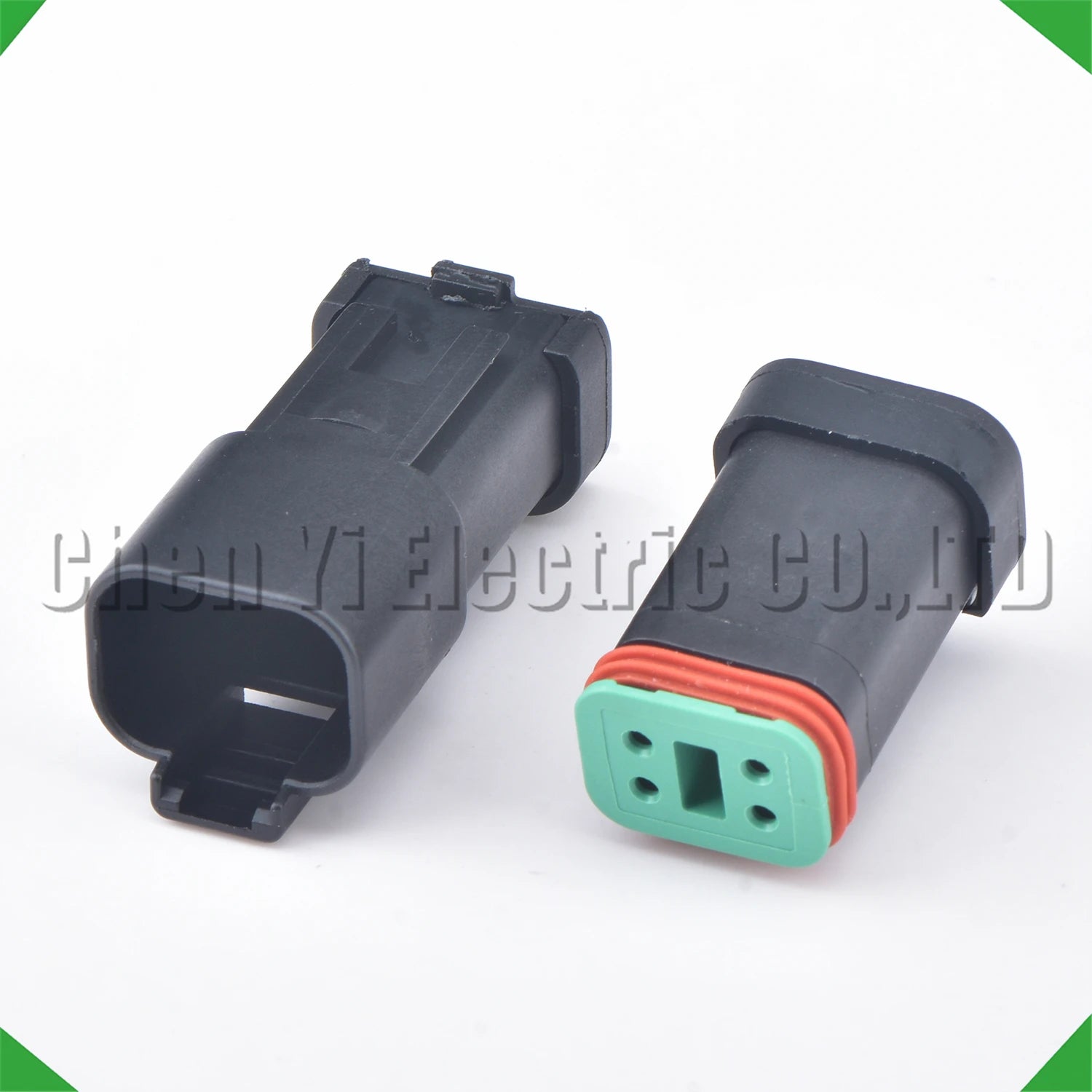 4-Pin Auto Connector Black Automotive Connectors harness Deutsch Engineering Vehicle