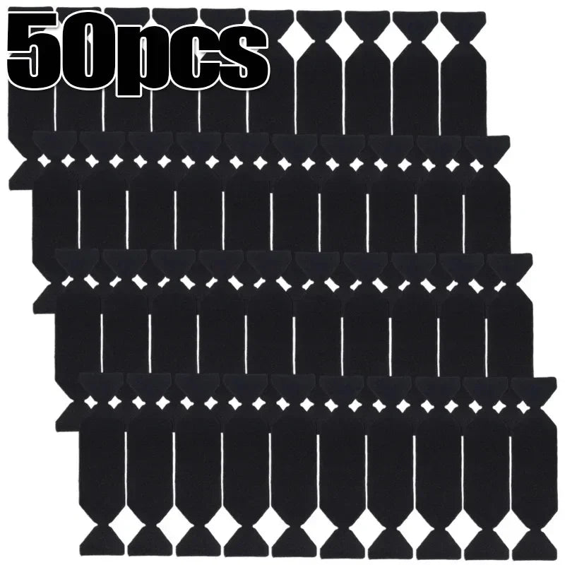 5-50PCS Auto Scratch-Free Candy Shape Tinting Film Scraper Replacement Patch Fleece Replaceable Felt Cloth for Vinyl Scraper
