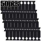 5-50PCS Auto Scratch-Free Candy Shape Tinting Film Scraper Replacement Patch Fleece Replaceable Felt Cloth for Vinyl Scraper