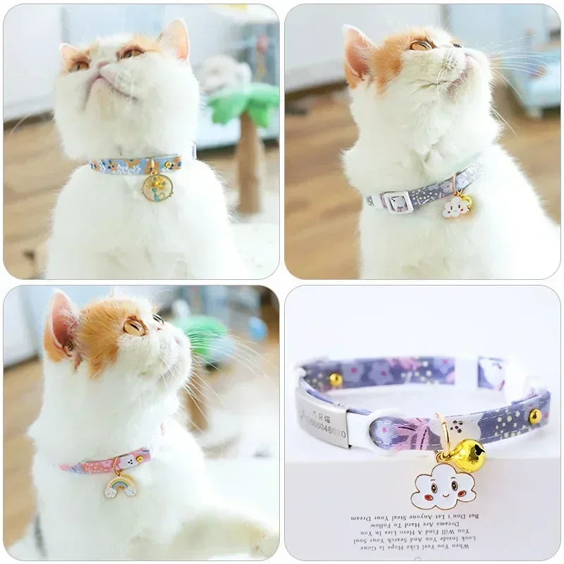Pet Collar Candy Color Avocado Pendant Cat and Dog Safety Necklace Amagi