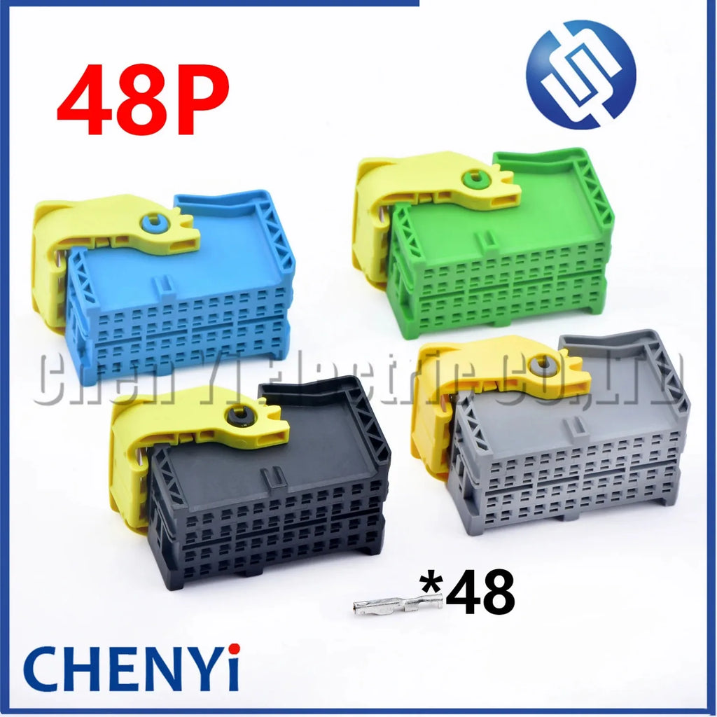 48 Pin female Car truck connector ECU Plug 2366036-1 2366036-2 2366036-3 2366036-4 With  Pins For PTM module