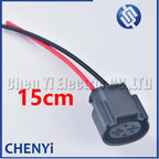 2 Pin female 6.3mm Automotive waterproof Electronic fan resistance connector fuse power box  plug 1897214-1 For Hyundai Kia