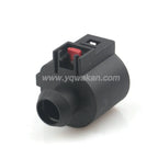 1-Pin Connectors Waterproof 6.3mm Female Connectors Automotive Wiring Harness Cable Plug for Magotan 1K0973751