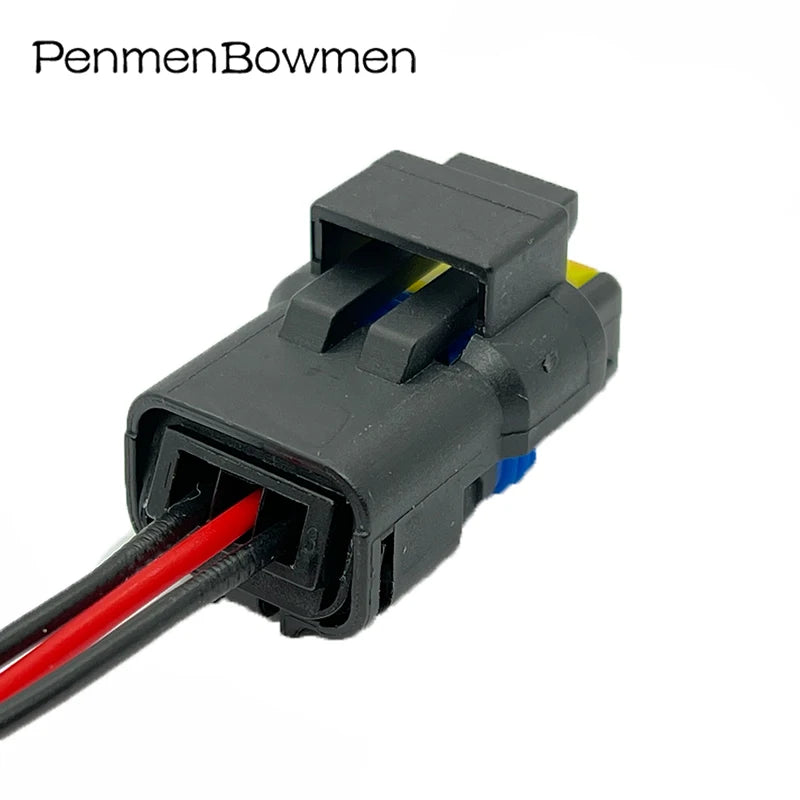1 Set 3 Pin 211PC032S0049 Auto Headlight Gearbox Electrical Connectors Waterproof Female Wire Harness Plug For Peugeot Citroen