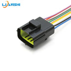 174352-2 AMP type connector, automotive waterproof plug terminal connector, 4/6/8/12-pin male and female plug, 1.8 series plug